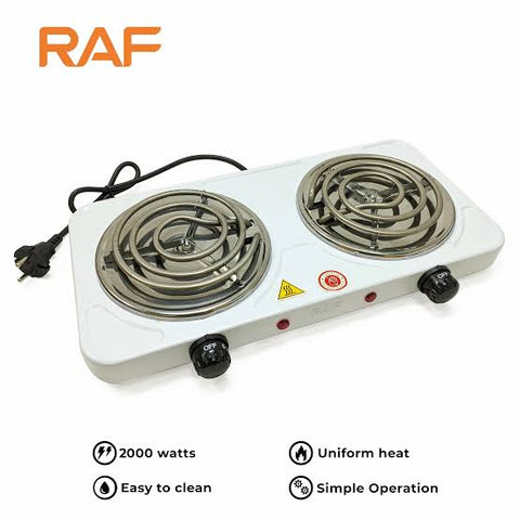 Electric Double Stove Hot Plate - 2000W